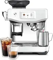 Breville the Barista Touch Impress Coffee Machine, Espresso Machine with Coffee Grinder (BES881SST) - Sea Salt