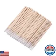 1200pcs Nails Wood Cotton Swab Cleaning 7cm Microbrush Eyelash Sticks Buds Ti