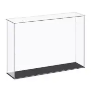 Acrylic Display Case Plastic Box Cube Storage Box Clear 41x11x30.5cm