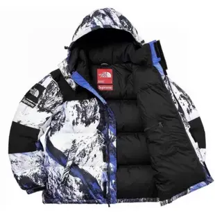 【現貨】Supreme 聯名The North Face Mountain 長袖 雪山 羽絨衣 外套 防風