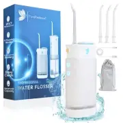 Portable Water Flosser – Rechargeable IPX7 Waterproof Oral Irrigator for Teet...