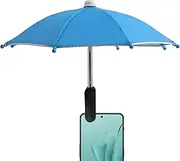 Phone Umbrella – Adjustable Anti-Reflective UV Cover | Sun Shield Mount for Smartphone Video Watching, Recording, Camping, Traveling, and Daily Outdoor Activities in Bright Light