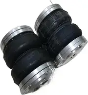 2 Pcs Universal Springs Suspension Bags Dia Meter 140mm 2 Convoluted Max Diameter 165mm 7 Bar Can Load 800kgs