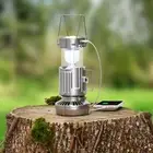 2 In 1 Solar Powered LED Camping Lantern with Fan