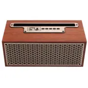 Retro Bluetooth Speaker Home Subwoofer Remote Sound System Portable9156