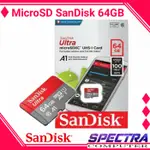SANDISK 閃迪 MICRO SD 64GB 存儲卡 100MB/S MICROSD SD CLASS 10 卡