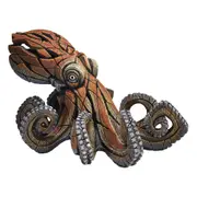 Edge Sculpture - Octopus Figure - Stone Resin - Garden & Home Decor