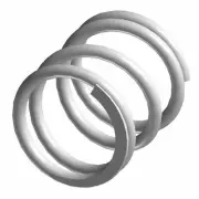 Polaris SPR-FRONT,TENDER,WHITE, Genuine OEM Part 7045141-133, Qty 1