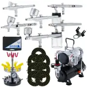 Master Studio Series G65 Airbrush Kit with Master Compressor TC-828 & Air Hoses
