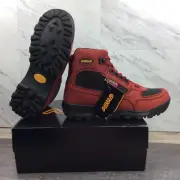 Asolo SkyRiser Field Hiking Boots Waterproof Red & Black AS-507M Men's Size 9