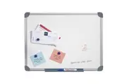 Quartet Basics 90x150cm Dry-Erase Magnetic Whiteboard w/ Marker/Pen Tray White