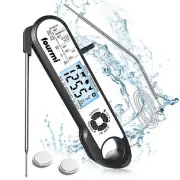 Digital Meat Thermometers Dual Probe Instant Read Thermometer w/ Alarm For BBQ