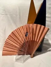 Veuve Clicquot Champagne Vintage Foldable Fan by Balitz. NEW in Box. Very Rare