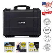Customizable Foam Hard Case for Cameras & Gear - 18x14x7 Weatherproof Design