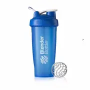 BLENDER BOTTLE CLASSIC (FULL COLOUR) 700ML BLUE