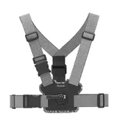 Telesin Chest Harness - with Front and Back Mounts - for Action Cameras