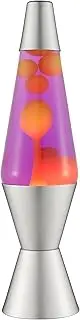 Lava Lamp Classic Lava Lamp, 14.5-inch, Purple/Yellow