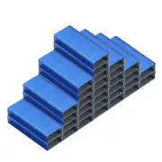 Staples for Stapler, 2 Pack #10 Mini 3/16 Inch Length Staples, Blue