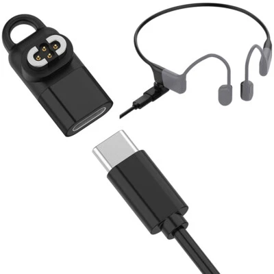 Type C Charger Adapter for Shokz OpenSwim Pro S710 Earphone Charging Adaptor
