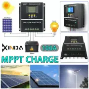 4000W 100A MPPT Solar PV Regulators 12V 24V 36V 48V Solar Charge Controller LCD