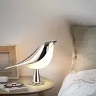 Led Bedside Lamp Dimmable Bird with Adjustable Color Temperature for Bedroom