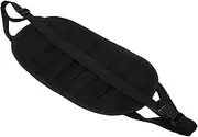 COMNESTBI Travel Foot Hammock for Airplane Comfort Portable Leg Rest Essential for Long Trips Reducing Lower Back Soreness Lightweight and Multifunctional Footrest for Desk and Travel Black