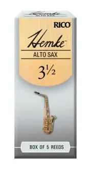 Hemke Alto Sax Reeds, Strength 3.5, 5-pack