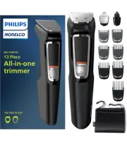 Philips Norelco Multi Groomer All-in-One Trimmer Series 3000-13 Pieces