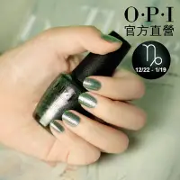 在飛比找Yahoo奇摩購物中心優惠-OPI 魔羯宮祈願 經典指甲油-NLH016．小黑蓋/星座能