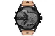 Diesel DZ7406 Mr. Daddy 2.0 Chronograph Brown Leather Men's Watch