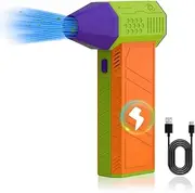 Gyorwst Electric Air Duster-3 Gear Adjustable 130000RPM Jet Blower-Good Replace Compressed Air Can - Reusable Canned Air Duster Replacement Accessories