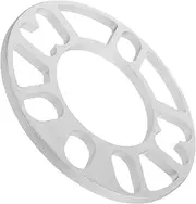 TIDTALEO Car Hub Adapter Spacers for Shims Centric Automotive Wheel Universal Car Part Car Accessories Car Supply Hub Spacer Vehicle Supply Vehicle Part Silver Aluminum Alloy