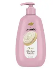 Dove X Crumbl Hand Wash Soap Nilla Bean Cupcake Crumbl NEW