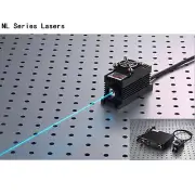 488nm 50mW Cyan Blue Laser Dot Module+TTL/Analog+ TEC+ Adjustable Lab Powery