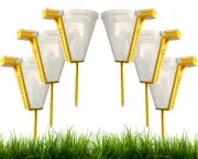 Pro Pack Extremely Accurate Sprinkler Calibration Tool set Cups/Cones Rain Gauge