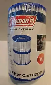 COLEMAN SPA FILTER Replacement CARTRIDGE VI for SaluSpa™ PACK OF 2 BRAND NEW