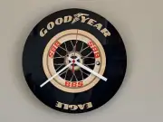 WOW!! Hi Definition F1 Ferrari Michael Schumacher BBS Wheel Good Year Clock sign