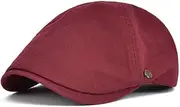 [Generic] Men's Golf Cabbie Hat Cap Irish Hunting Hat Newsboy Cabbies Beret