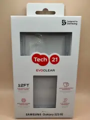 Tech21 Evo Clear Multi-Drop Protection Case for Samsung Galaxy S23 FE NEW