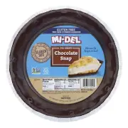 Midel Gluten Free Chocolate Snaps - Pie Crust - Case of 12 - 7.1 oz.