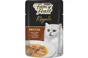Fancy Feast Adult Royale Broths Tuna, Surimi & Prawns Wet Cat Food 40g