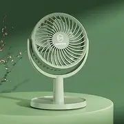 Small USB Desk Fan, 4 Speeds Portable Table Personal Fans, 310° Adjustment Mini Fan, Big Airflow, Quiet, Lightweight, Cooling Electric Fan, 4-inch, Easy to Clean, for Home Office Bedroom