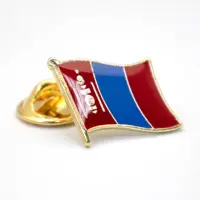 在飛比找momo購物網優惠-【A-ONE 匯旺】Mongolia 蒙古國徽別針 國家配飾