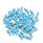 50Pcs Fully Insulated Nylon Female Spade Crimp Connector Terminals 16-14AWG.GI