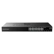 GRANDSTREAM ENTERPRISE LAYER 2 MANAGEDPOE NETWORK SWITCH 16 X GIGE 4 X SFP