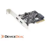 Startech PEXUSB312A3 2 Port USB 3.1 PCI-e Card - 2x A - 10Gbp