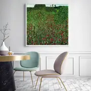 Italian garden II by Gustav Klimt Canvas Wall Art