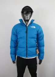 Mens The North Face 1996 Retro Nuptse 700-Down Insulated Jacket - Acoustic Blue