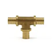 Brass 63 mm REHAU Everloc Brass ASTM F2080 Tee Article ID# 169167-001