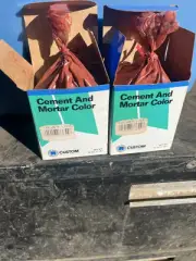 RED Cement Color Oxide Pigment Concrete Tile Mortar Dye Grout Brick Plaster